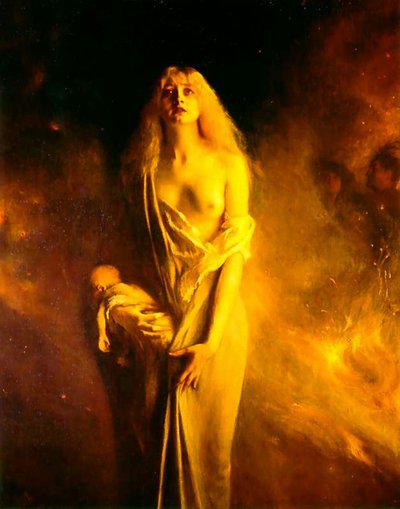Marguerite at the Sabbath by Pascal Dagnan Bouveret